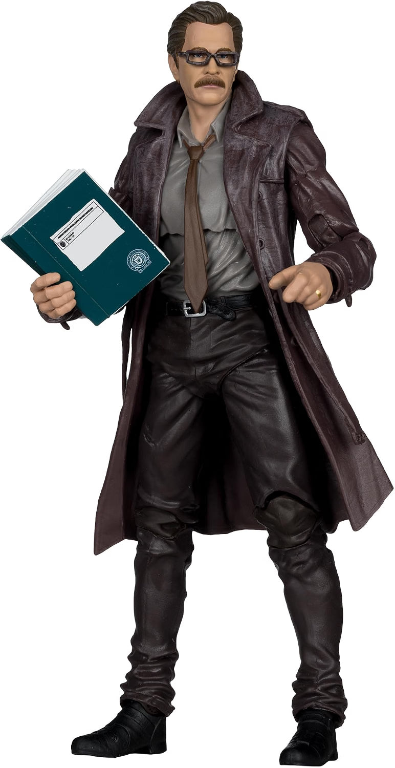 McFarlane Toys- DC Multiverse Commissioner Gordon (The Dark Knight) 7" Action Figure Deluxe Theatrical Edition