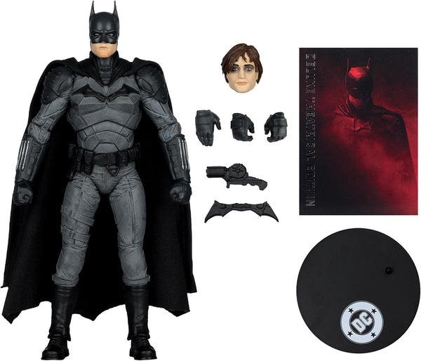 McFarlane Toys- DC Multiverse Batman (The Batman) 7" Action Figure Deluxe Theatrical Edition