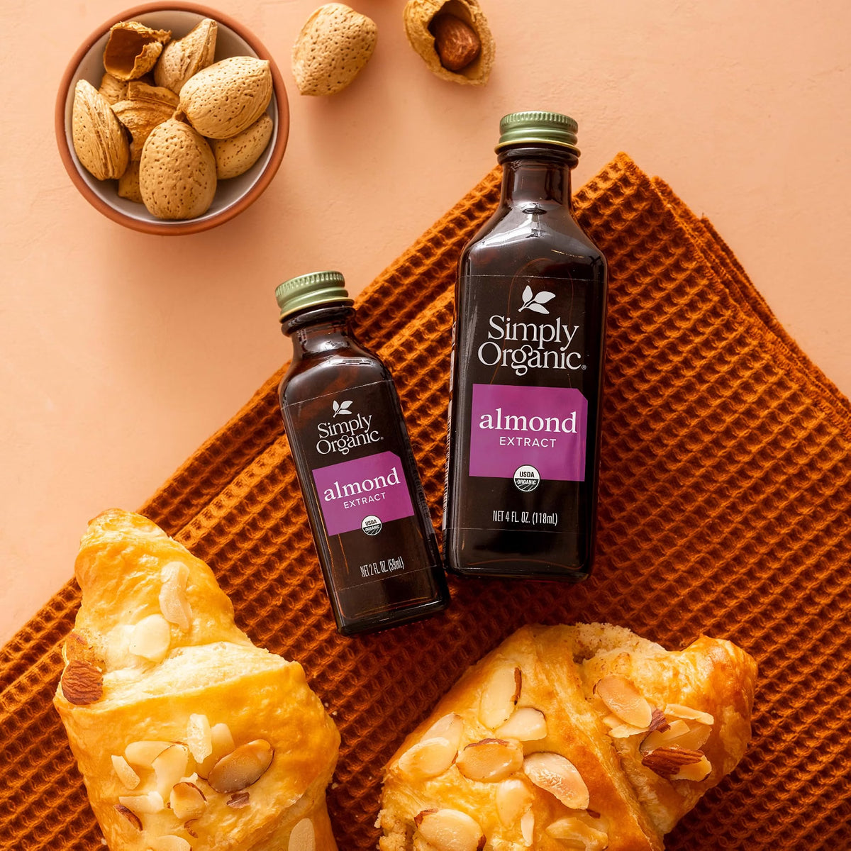 Simple Organic Almond Extract 2 fl. oz